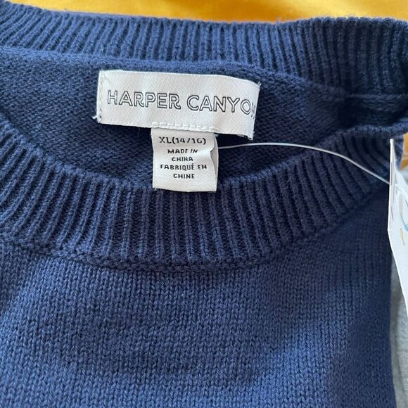 Girls Long Sleeve Crew Neck Pullover Sweater Bundle of 5 Items Size XL - Picture 16 of 16